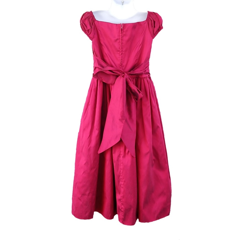 Dimples of LA Silk Special Occasion Dress Sz 8 EUC - Picture 4 of 8